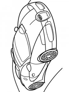 Bugatti coloring page 6 - Free printable