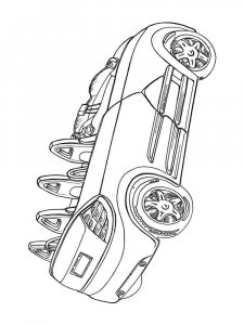 Cabriolet coloring page 18 - Free printable