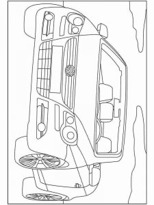 Cabriolet coloring page 26 - Free printable