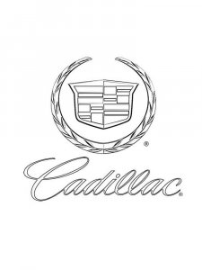 Cadillac coloring page 2 - Free printable