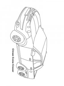 Citroen coloring page 5 - Free printable
