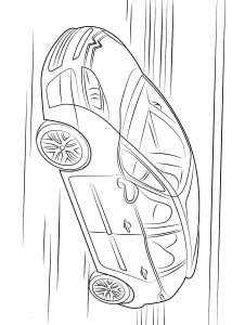 Citroen coloring page 13 - Free printable
