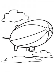 Hot Air Balloon coloring page 18 - Free printable