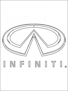 Infinity coloring page 6 - Free printable