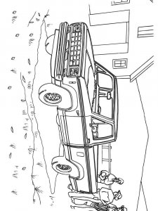 Pickup Truck coloring page 11 - Free printable