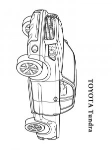 Pickup Truck coloring page 15 - Free printable