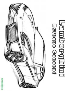 Sport Car coloring page 19 - Free printable