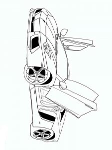 Sport Car coloring page 25 - Free printable