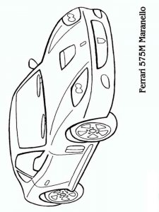 Sport Car coloring page 27 - Free printable