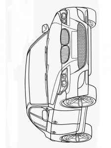 Sport Car coloring page 30 - Free printable