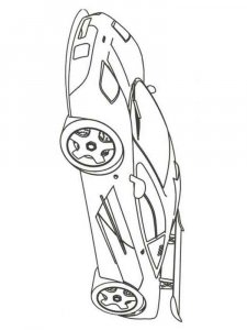 Sport Car coloring page 34 - Free printable