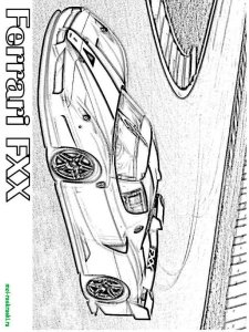 Sport Car coloring page 36 - Free printable