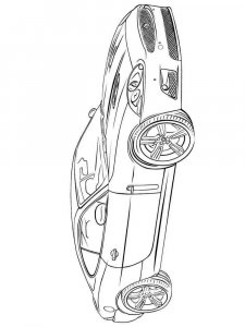 Sport Car coloring page 50 - Free printable