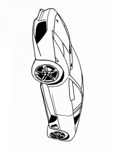 Sport Car coloring page 53 - Free printable