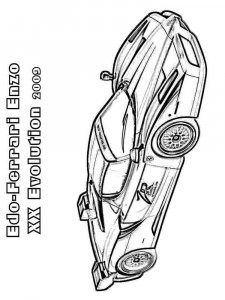 Sport Car coloring page 56 - Free printable