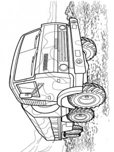 Truck coloring page 1 - Free printable
