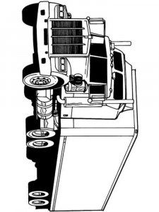 Truck coloring page 11 - Free printable