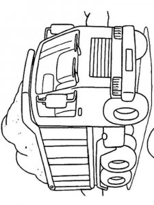 Truck coloring page 14 - Free printable