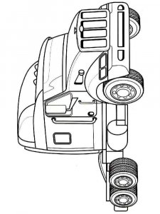 Truck coloring page 15 - Free printable