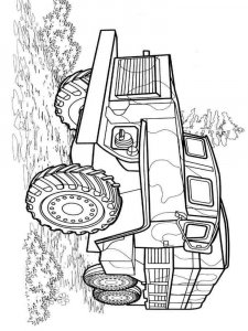 Truck coloring page 2 - Free printable