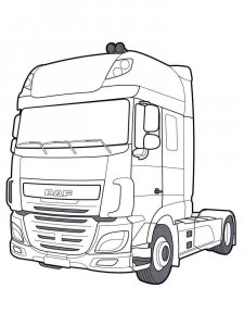 Truck coloring page 21 - Free printable