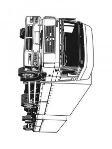 Truck coloring page 29 - Free printable
