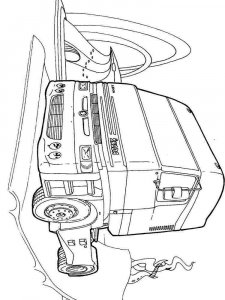 Truck coloring page 5 - Free printable