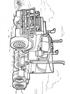 Truck coloring page 8 - Free printable