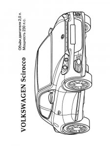 Volkswagen coloring page 7 - Free printable