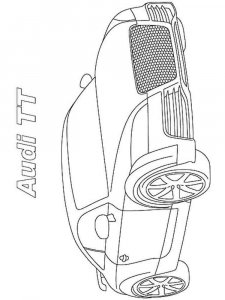 Audi coloring page 10 - Free printable