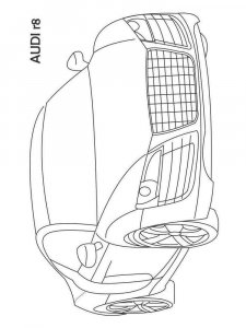 Audi coloring page 2 - Free printable