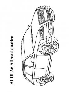 Audi coloring page 22 - Free printable