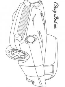 Chevy coloring page 1 - Free printable