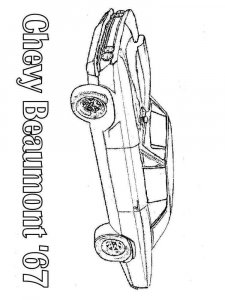 Chevy coloring page 10 - Free printable