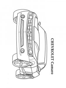 Chevy coloring page 19 - Free printable