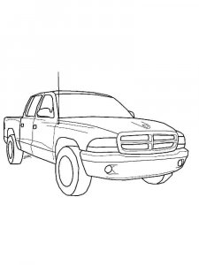 Dodge coloring page 18 - Free printable