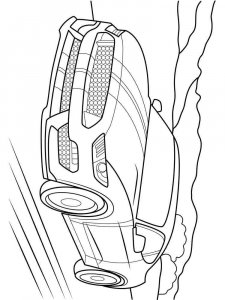 Ford Mustang coloring page 9 - Free printable