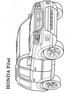 Honda coloring page 15 - Free printable