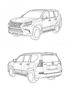Lexus coloring page 12 - Free printable