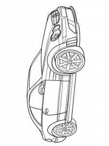 Mercedes coloring page 30 - Free printable