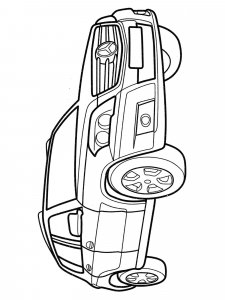 Mercedes coloring page 31 - Free printable