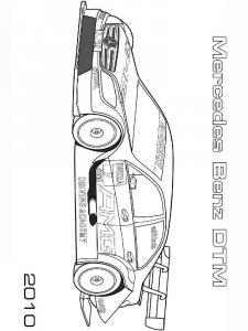 Mercedes coloring page 2 - Free printable