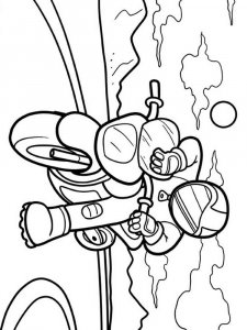 Motorcycle coloring page 47 - Free printable