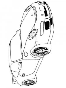 Muscle Car coloring page 17 - Free printable