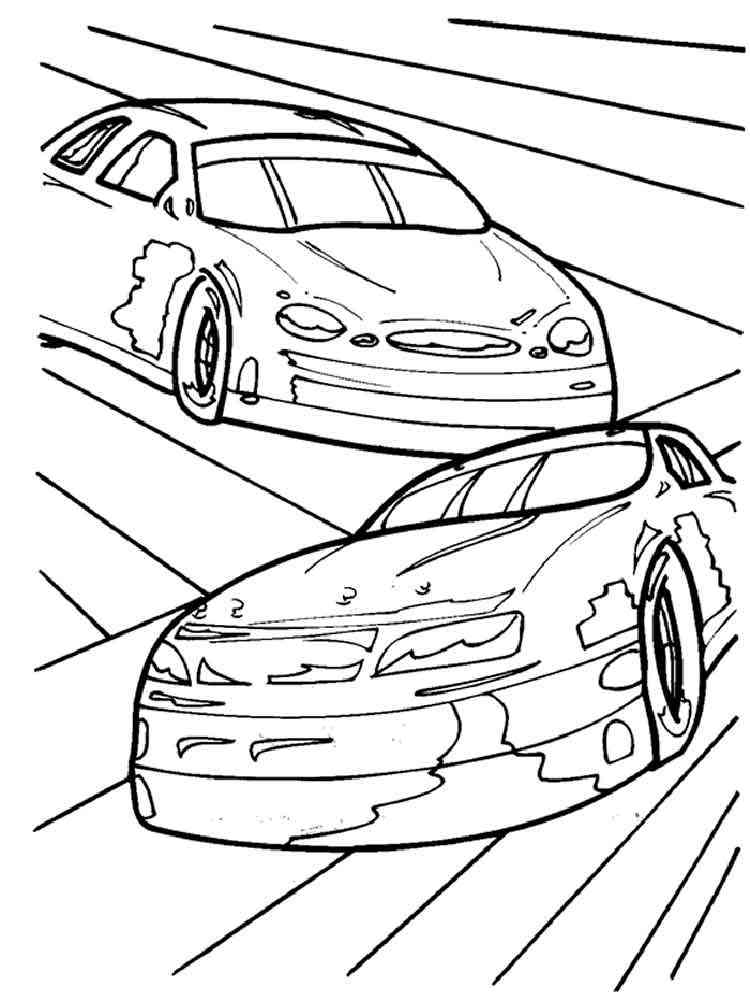 nascar car 4 coloring pages to print - photo #18