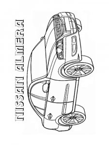 Nissan coloring page 10 - Free printable