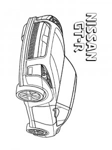 Nissan coloring page 9 - Free printable