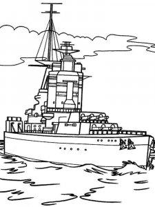 Ships and Boats coloring page 27 - Free printable