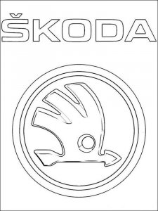 Skoda coloring page 5 - Free printable