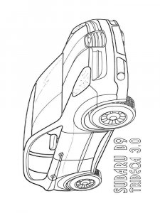 Subaru coloring page 11 - Free printable
